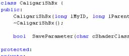 CaligariShBx Class